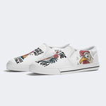 Unisex Chicken Print - Slip On Shoes