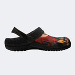 Zombie Rave - Fur Lined Slippers/Sandals