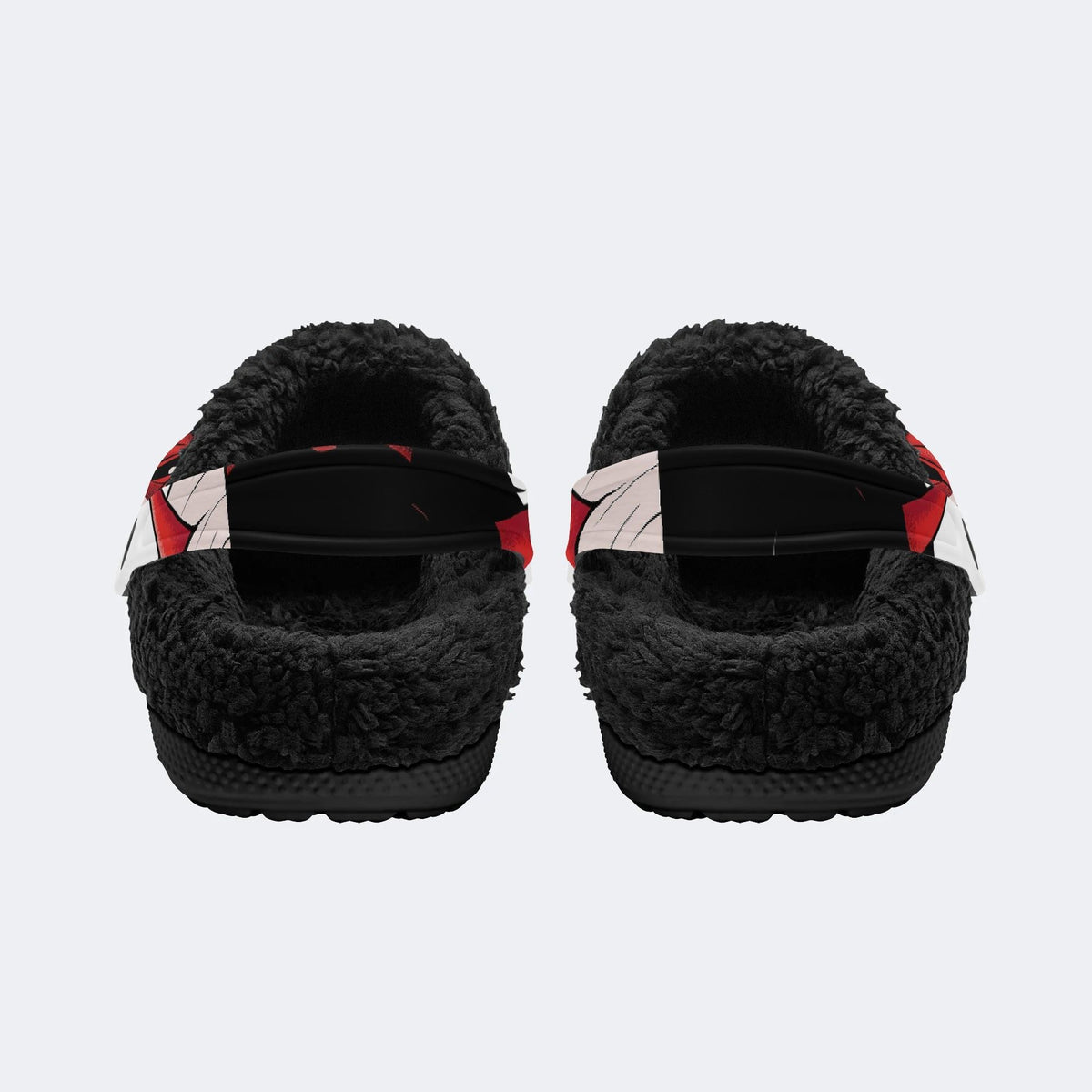 Shadow Oni - Fur Lined Slippers/Sandals
