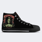 Unisex Halloween Totenkopf Druck - High Top Canvas