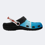 Deep Sea Shark - Fur Lined Slippers/Sandals