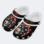 Unisex Horror Print- Fur Lined Slippers