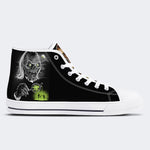 Unisex Horrorfilm-Druck - High Top Canvas