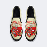 Unisex Too Many Skull Print - Slip On Shoes