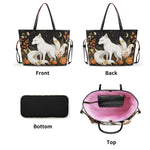 Autumn Fox Art - Large capacity handbag