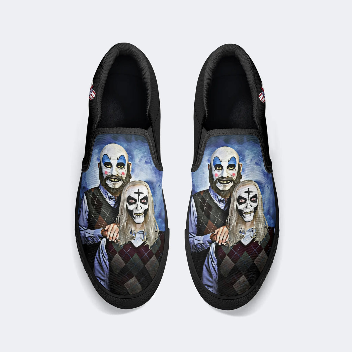 Horror Captain Spaulding House Of 1000 Corpses Print - Slip On Shoes