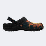 Dark Tarot Cosmos‑Fur Lined Slippers Sandals