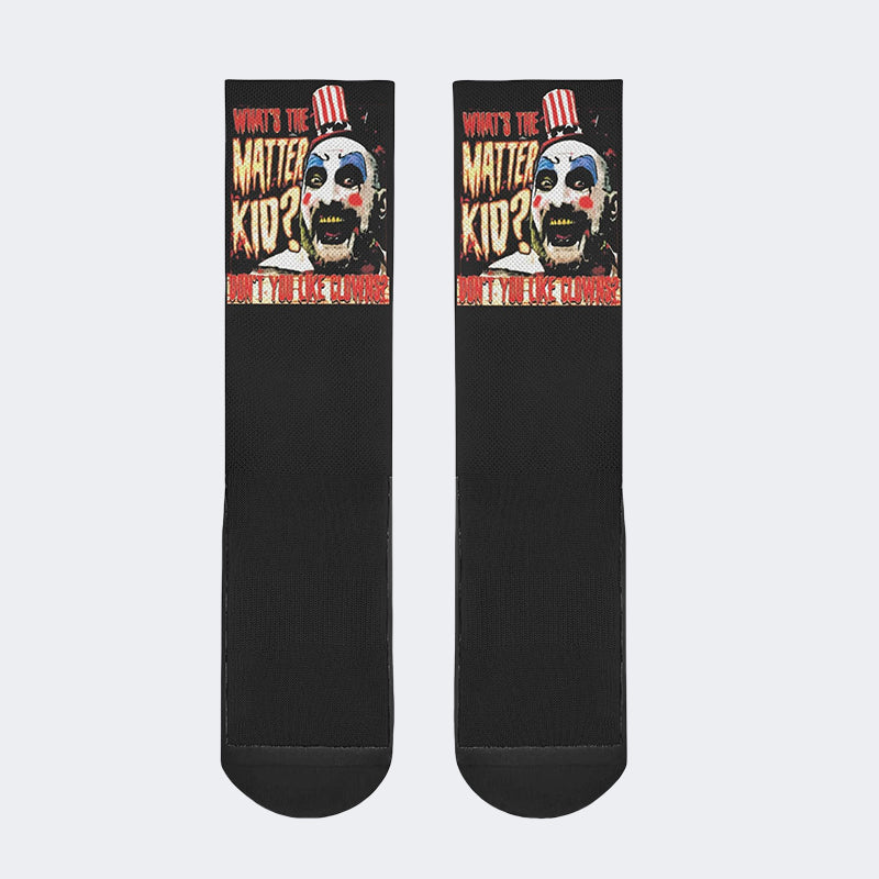 Horror Print - Crew Socks