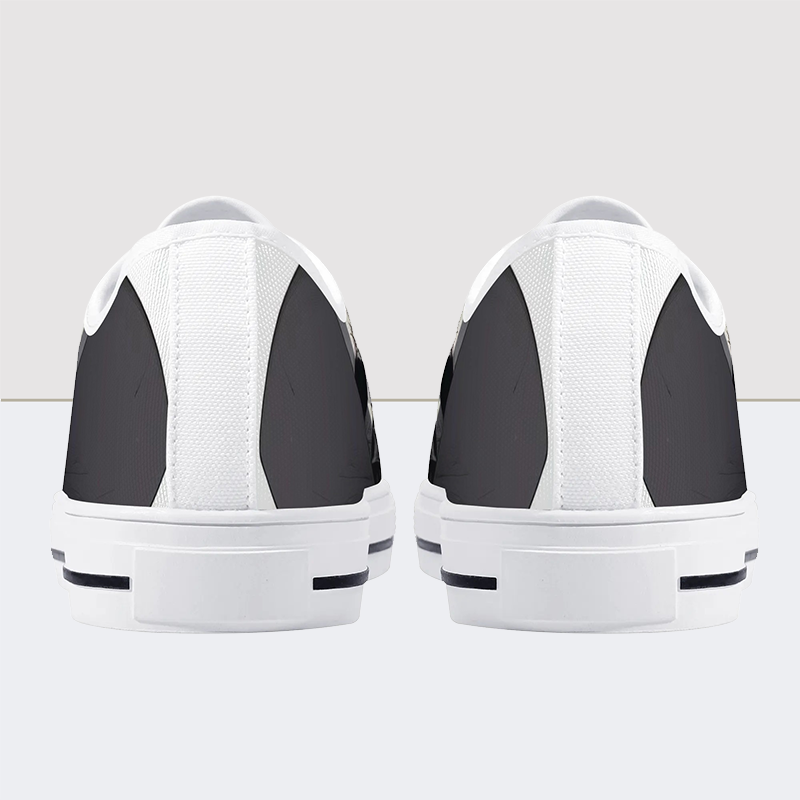Lone Ranger Skull Low Top Canvas Shoes