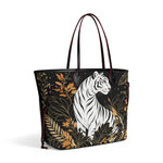 Golden Jungle Tiger - Large capacity handbag