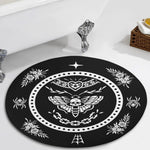 Death Moth Vintage Print - Floor Mat