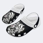 Horror Movie Graphic - Fur Lined Slippers