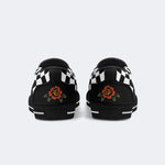 Flaming Death Moth - Slip On Shoes
