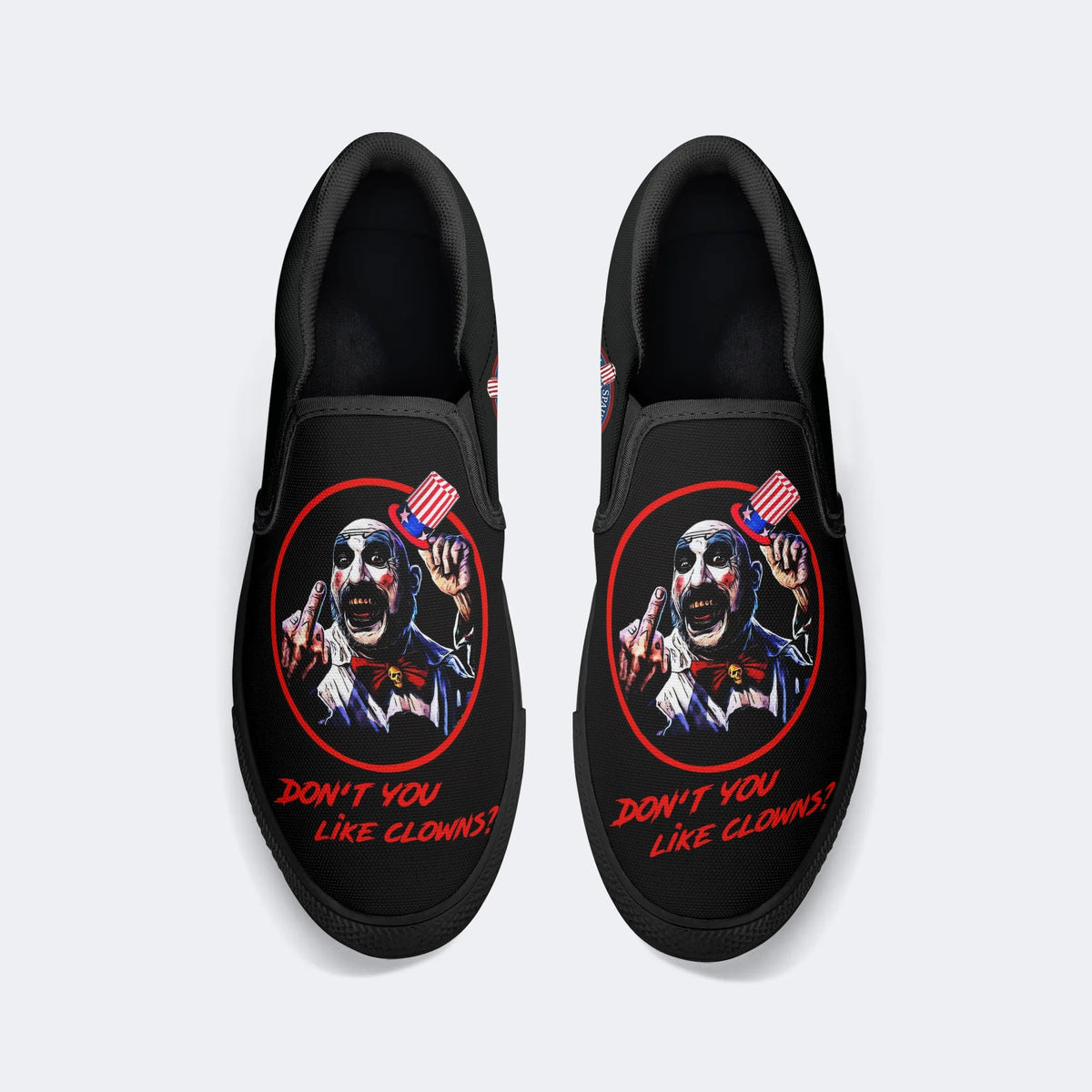 Horror Print - Slip On Shoes