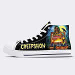 Horror Movie Vintage Graphic Print - High Top Canvas