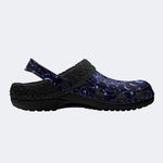 Celestial Sun Moon - Fur Lined Slippers/Sandals