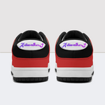 Macabre Flower Dunk Low Leather Sneakers