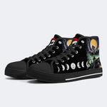 Halloween Horror Movies Print - High Top Canvas