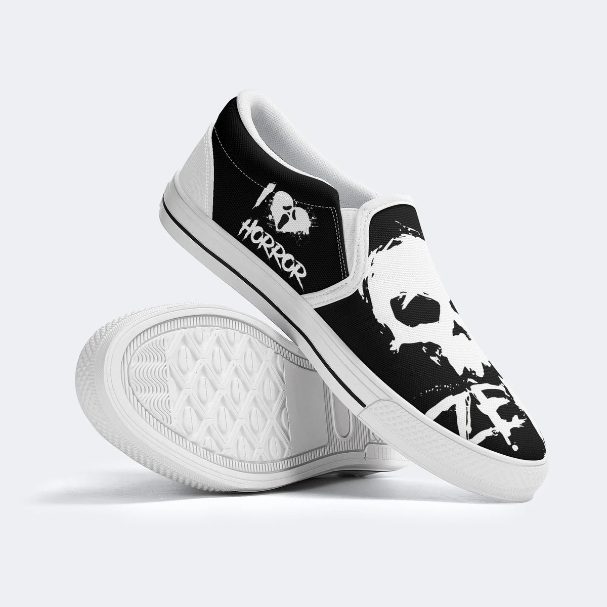 Zero Skull Art Print - Slip On Shoes