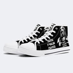 Tutti F*ckin Frutti Graphic Unisex Classic Print - High Top Canvas