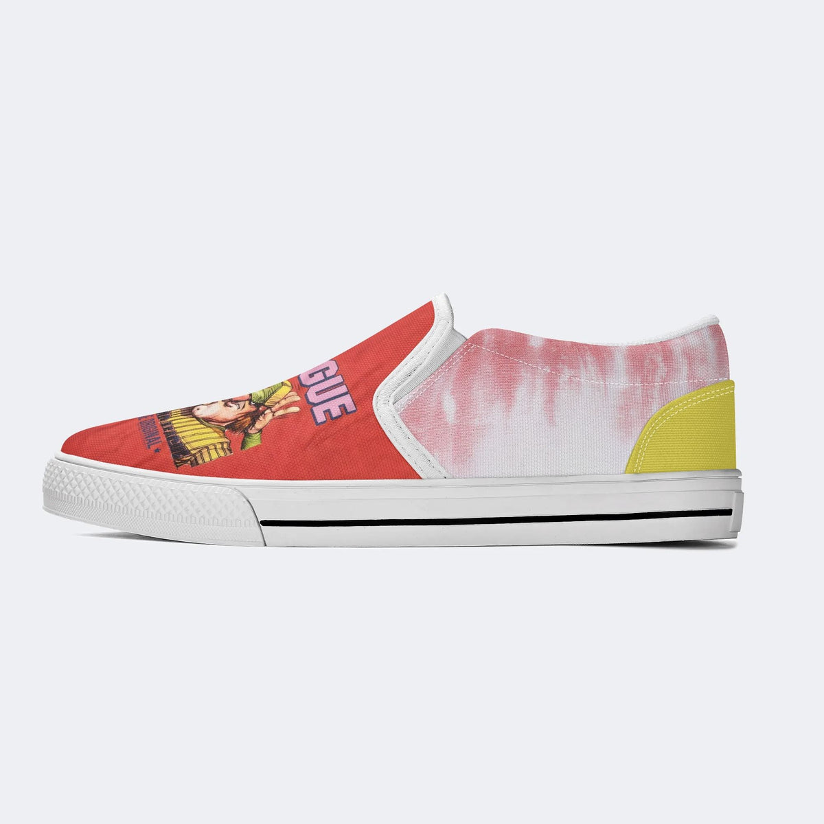 Shredded Bubble Gum Unisex Classic - Slip On Shoes