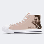 Johnny Cash Cigarette Painting - High Top Canvas