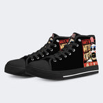 Horror-Druck Unisex - High Top Canvas