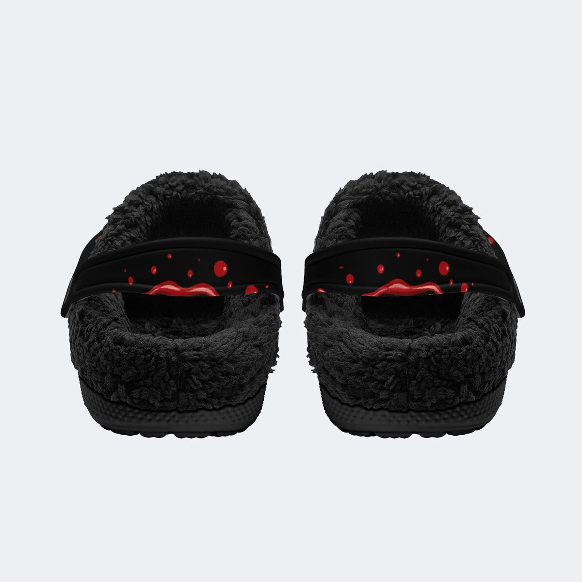 Gothic Gore Hand - Fur Lined Slippers/Sandals