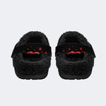 Gothic Gore Hand - Fur Lined Slippers/Sandals