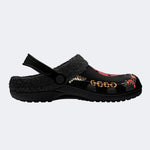 Tiger And Crocodile Print - Fur Lined Slippers/Sandals