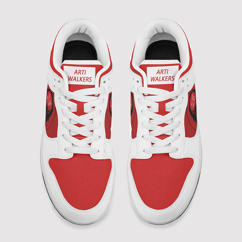 „You Don’t See Me“-Sneaker aus Leder mit niedrigem Schaft 