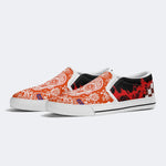 Day of the Dead Pattern - Slip On Shoes