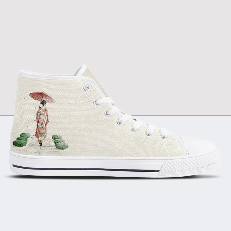 Ich fühle meine Seele High Top Canvas Schuhe