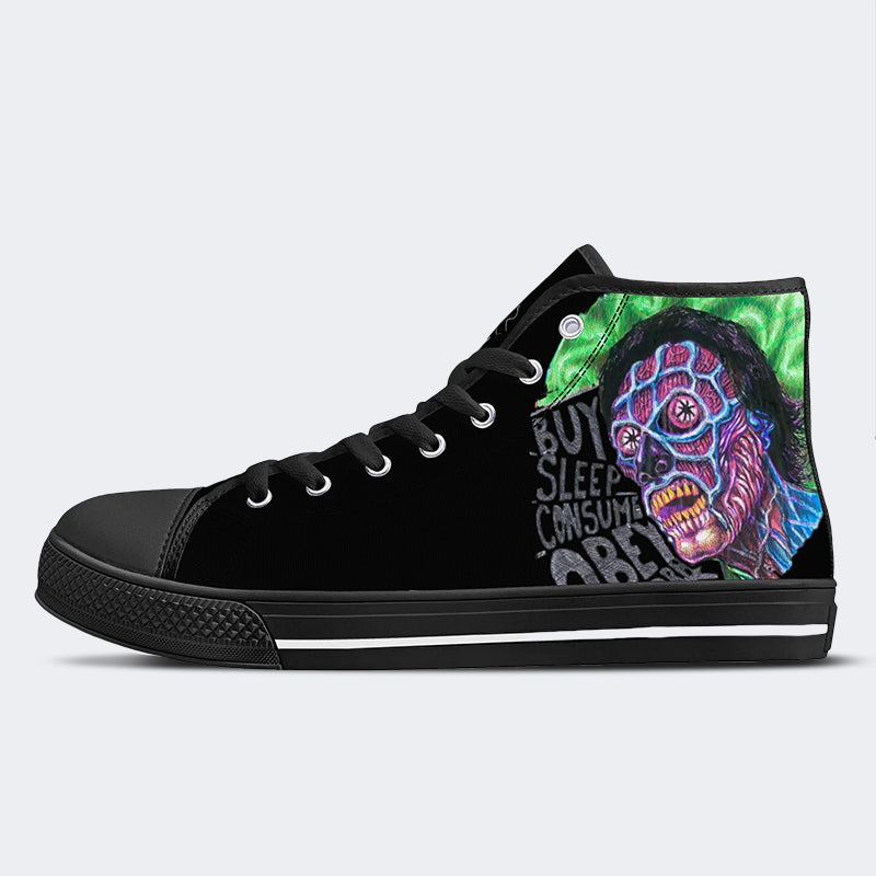 Chaussures montantes unisexes They Live Horror