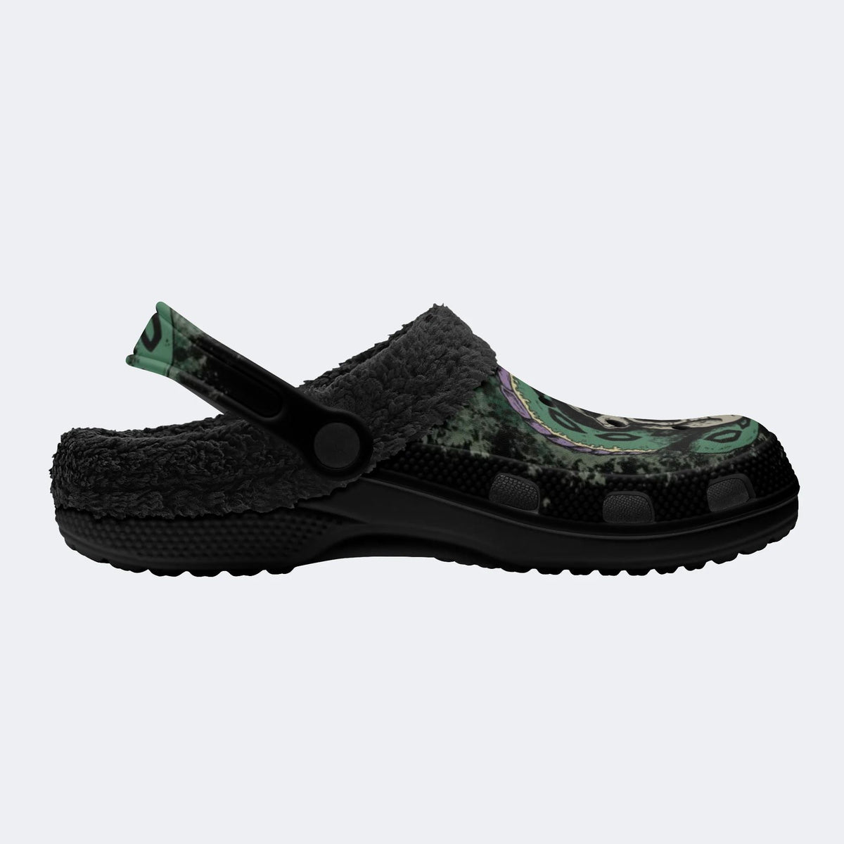 Snake Skull - Fur Lined Slippers/Sandals