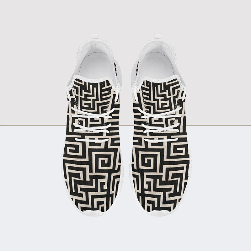 Maze Mesh Knit Sneakers