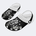 True Love Print - Fur Lined Slippers/Sandals