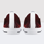 Replica Skull Low Top Canvas Shoes