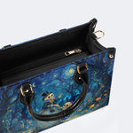 Skeleton Tombstone Print Handbag Factory Direct Sales