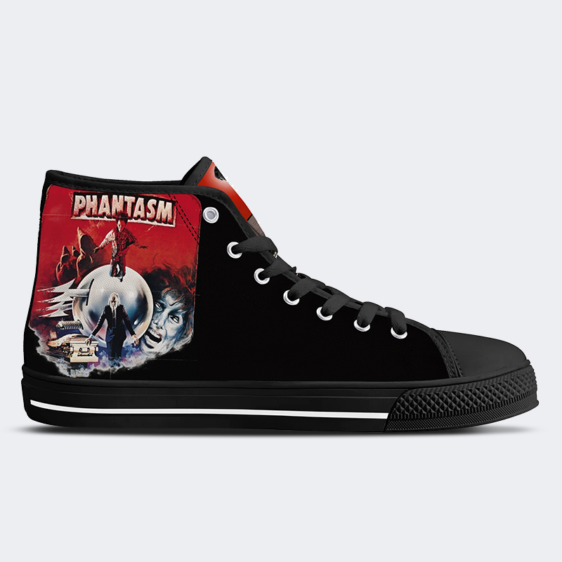 Unisex Horror-Druck - High Top Canvas