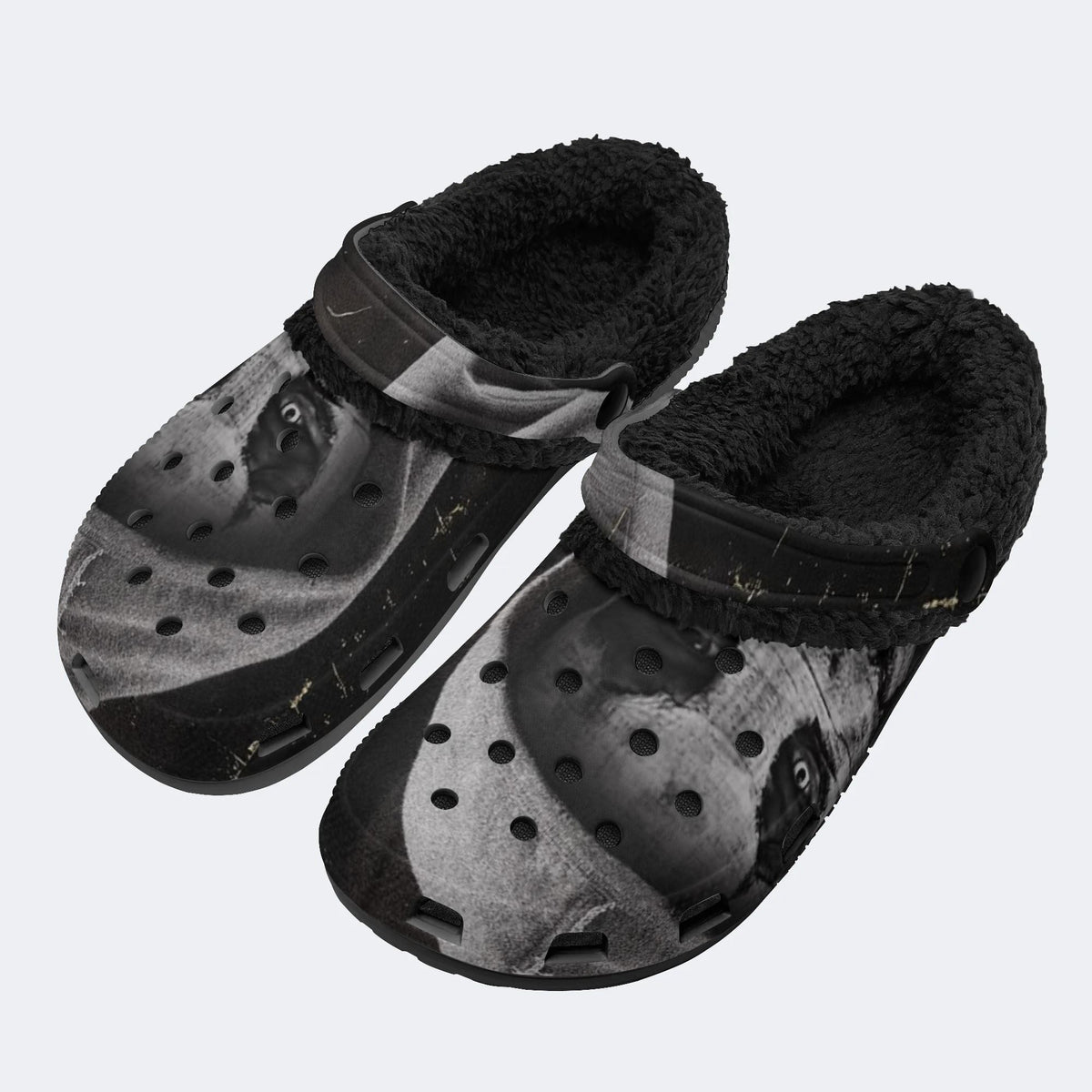 Slasher Mask - Fur Lined Slippers/Sandals