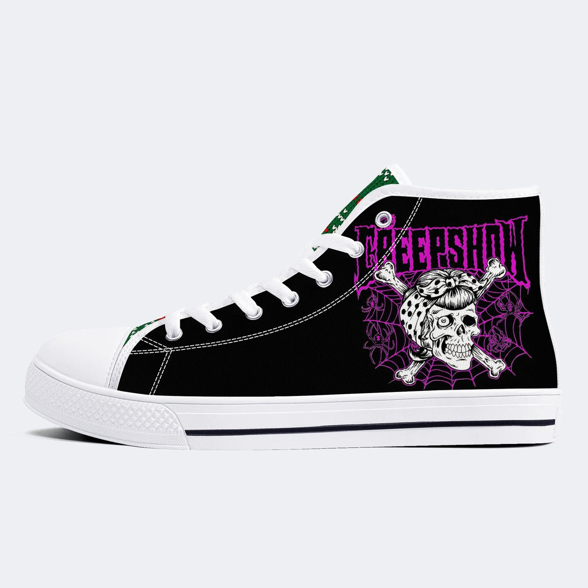 Unisex Horror Movie Graphic Print - High Top Canvas