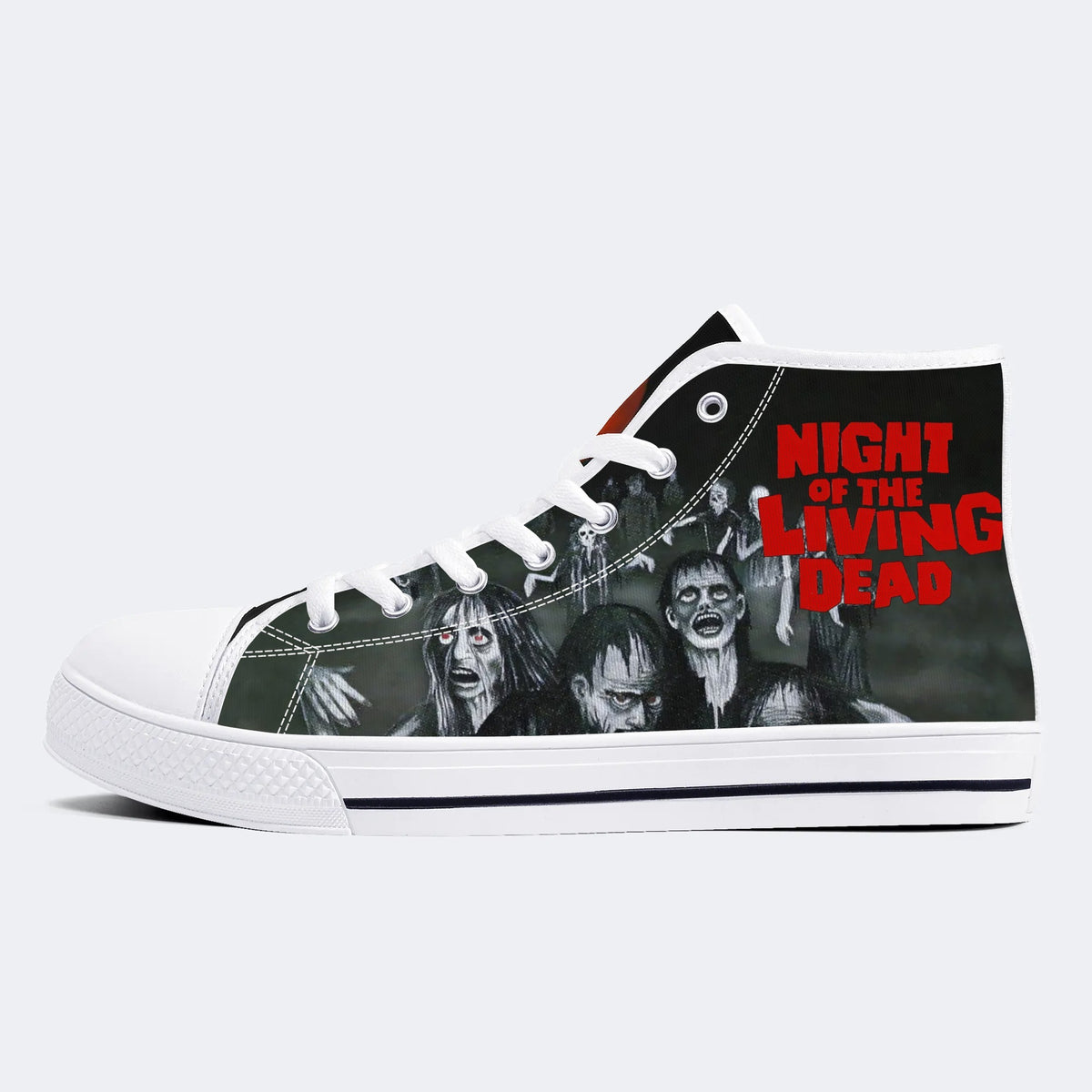 Night Horror - High Top Canvas