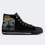 Horror Retro City Unisex - High Top aus Canvas