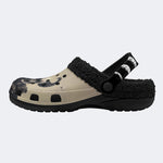 Cold-blooded Killer Print - Fur Lined Slippers/Sandals