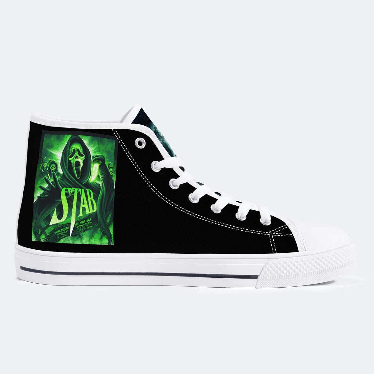 Unisex Horror-Druck - High Top Canvas