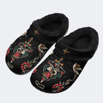 Unisex Tiger Print - Fur Lined Slippers/Sandals