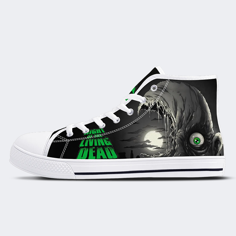 Unisex Horror-Druck - High Top Canvas