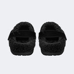 Thorn Floral - Fur Lined Slippers/Sandals