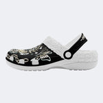 Classic Trust No One Snake Print - Fur Lined Slippers/Sandals